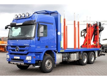 Forestry trailer Mercedes-Benz 3351 Actros MP3: picture 1