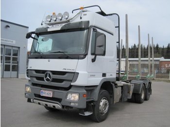 Forestry trailer for transportation of timber Mercedes-Benz ACTROS 3355-6x4/ 45: picture 1