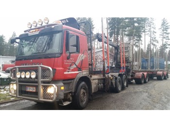 Forestry trailer for transportation of timber Mercedes-Benz Actros 2560 6x2 + Jonsered ja Närkö 2+2 perävaunu: picture 1