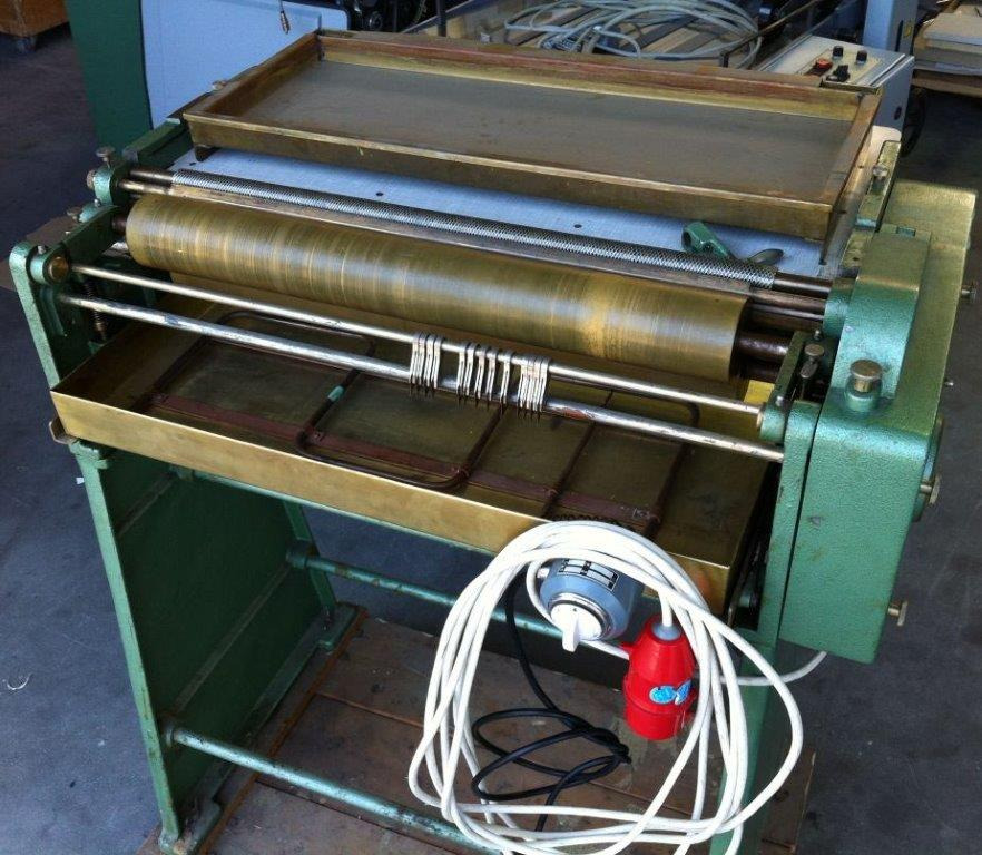 Printing machinery Anleimmaschine heiß-kalt Karl Tränklein: picture 2