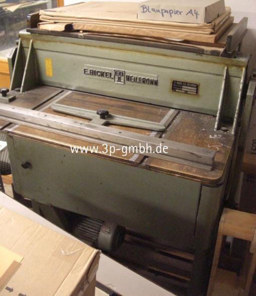 Bickel HK 3-68 Nut- und Perforiermaschine - Printing machinery: picture 1