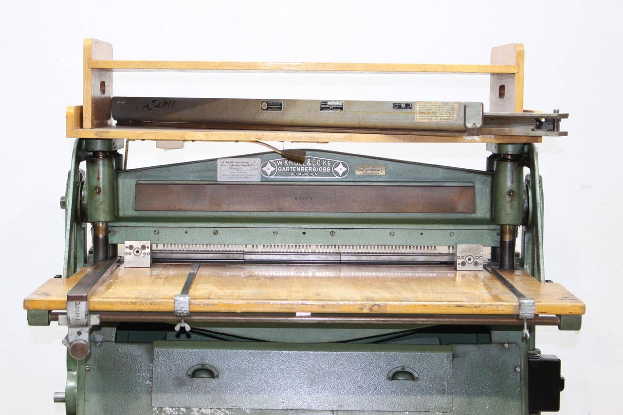 W. Kroll Gartenberg K80 - Printing machinery: picture 3