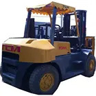Best price original used japan 8 ton 10 ton wheel forklift TCM FD80 heavy Diesel forklift for sale - Forklift: picture 1