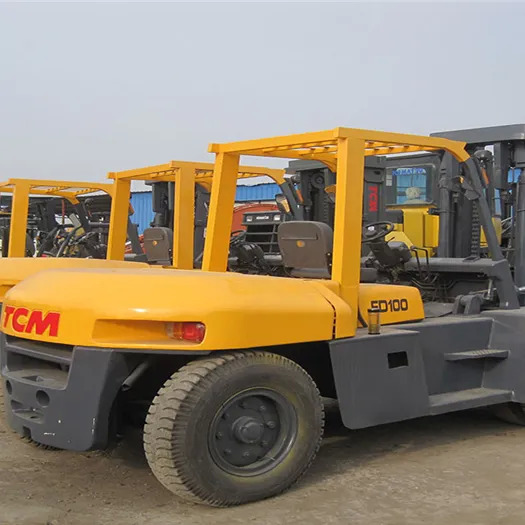 Good condition Tcm forklift 10ton TCM FD100 diesel forklift with cheap price - Forklift: picture 1
