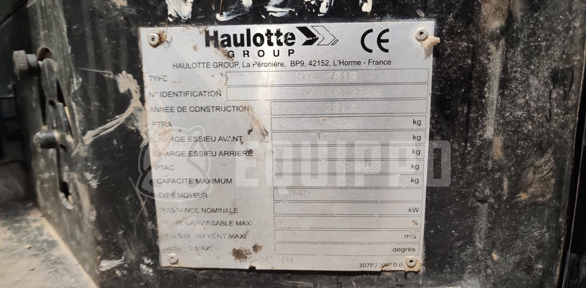 Haulotte HTL4010 Telescopic Forklift - Telescopic handler: picture 5