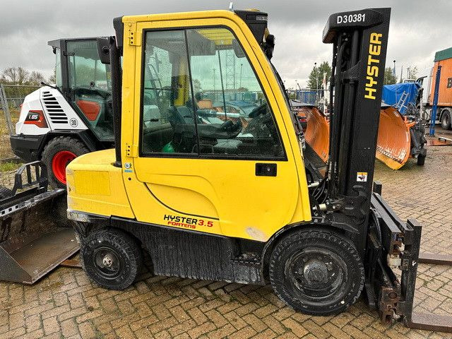 Hyster H 3.5 FT, Triplex-Hubmast, 4.6m Hubhöhe  - Forklift: picture 4