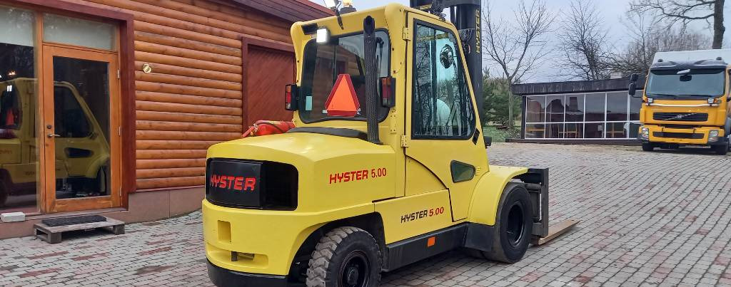 Hyster H 5.00 XM  - Diesel forklift: picture 1