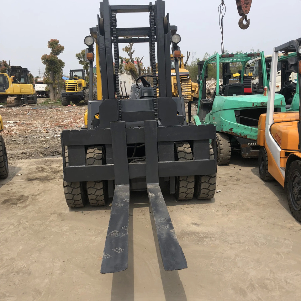 Japan Original Used 7 ton TCM Forklift TCM FD70 manual diesel Forklift for sale - Forklift: picture 5