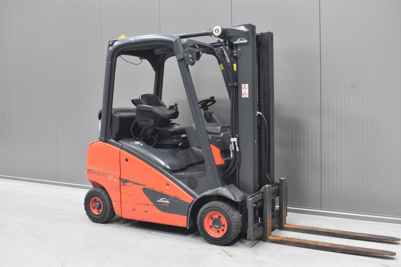 LINDE H 16 T-01 - LPG forklift: picture 1