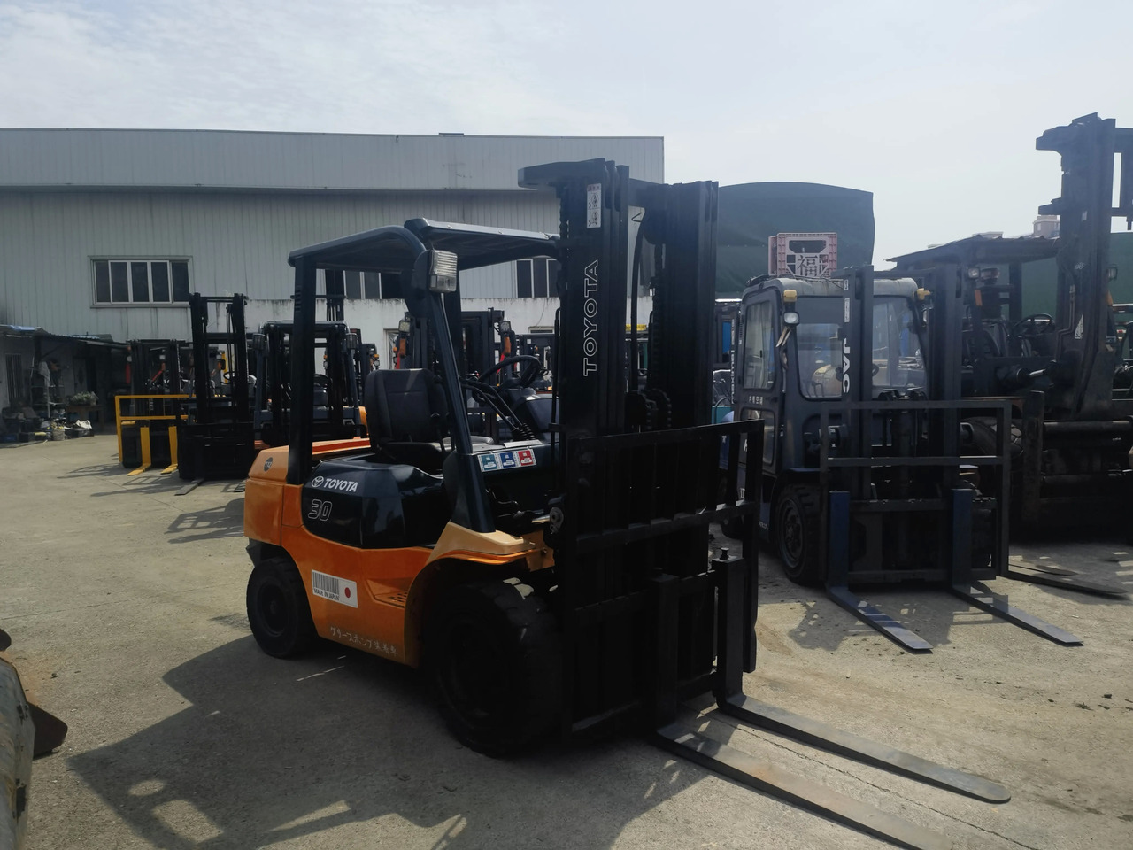 Original japanese Used Diesel Forklift Toyota 3T With Good Quality - Forklift: picture 5