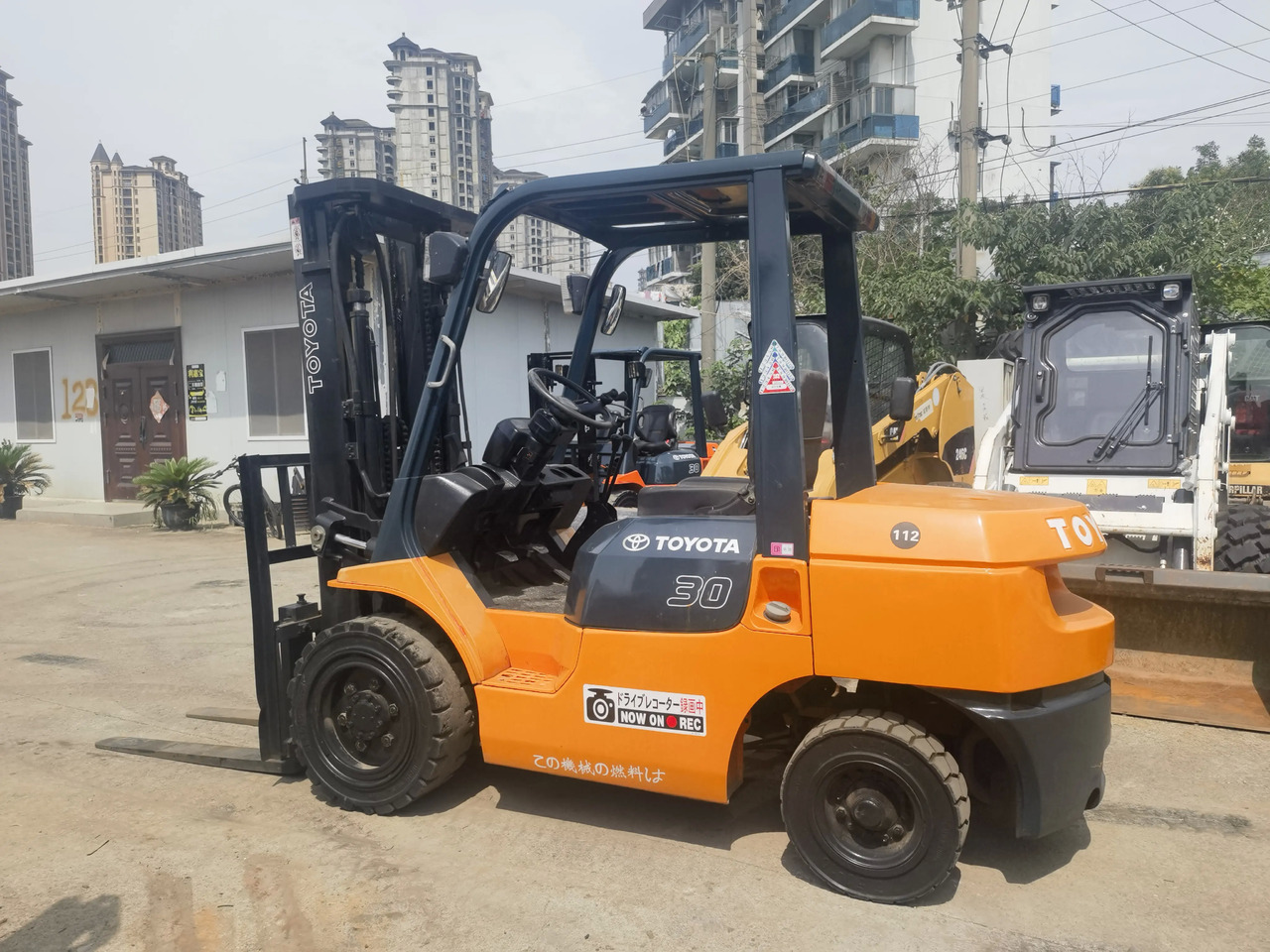Secondhand Toyota 3t Diesel Forklift good Condition From Japan low Price Toyota Fd30 Forklift - Forklift: picture 3