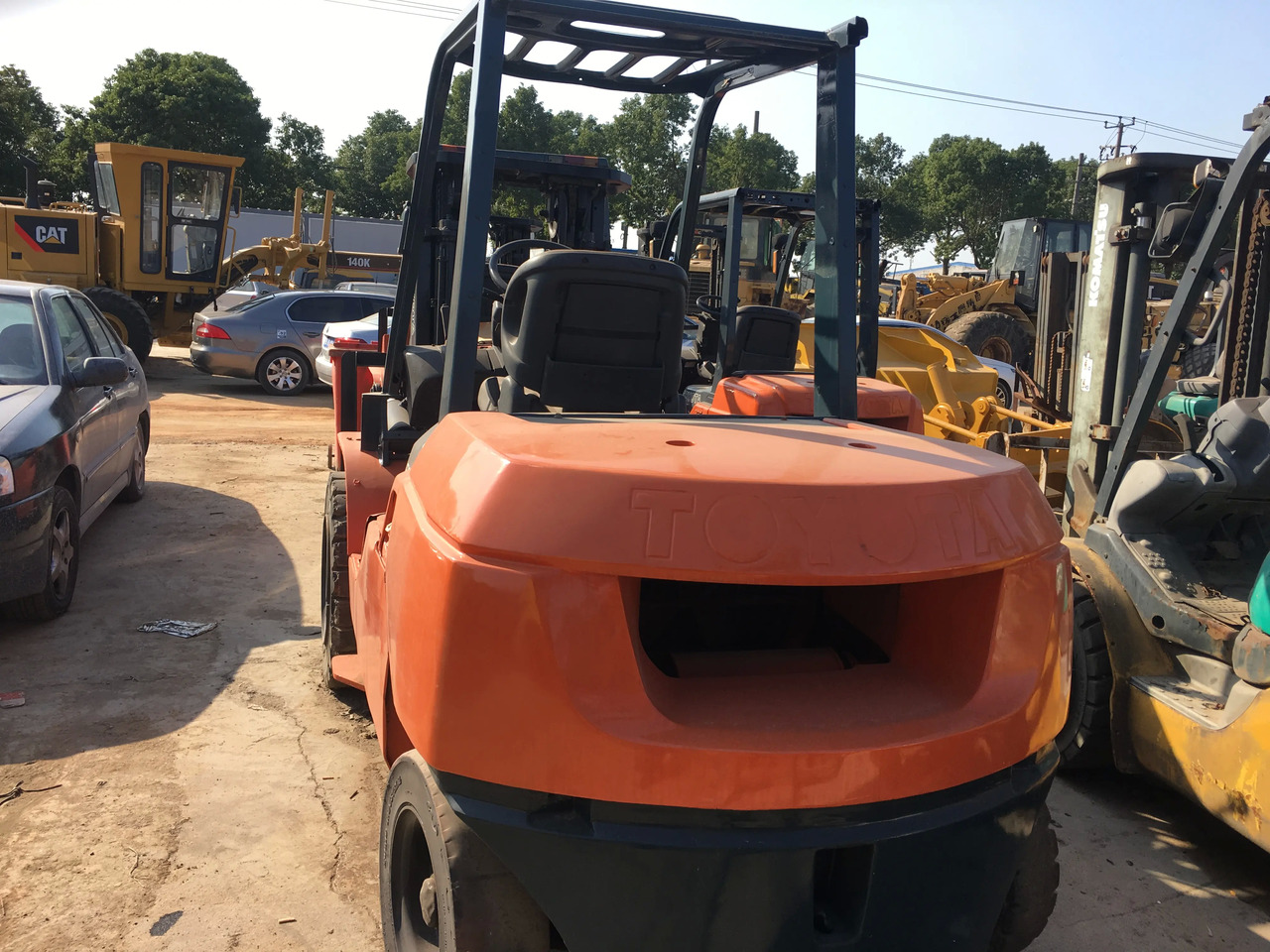 Good condition second hand Toyota forklift FD50 FD30 Fd50 used forklift Toyota for sale - Forklift: picture 2
