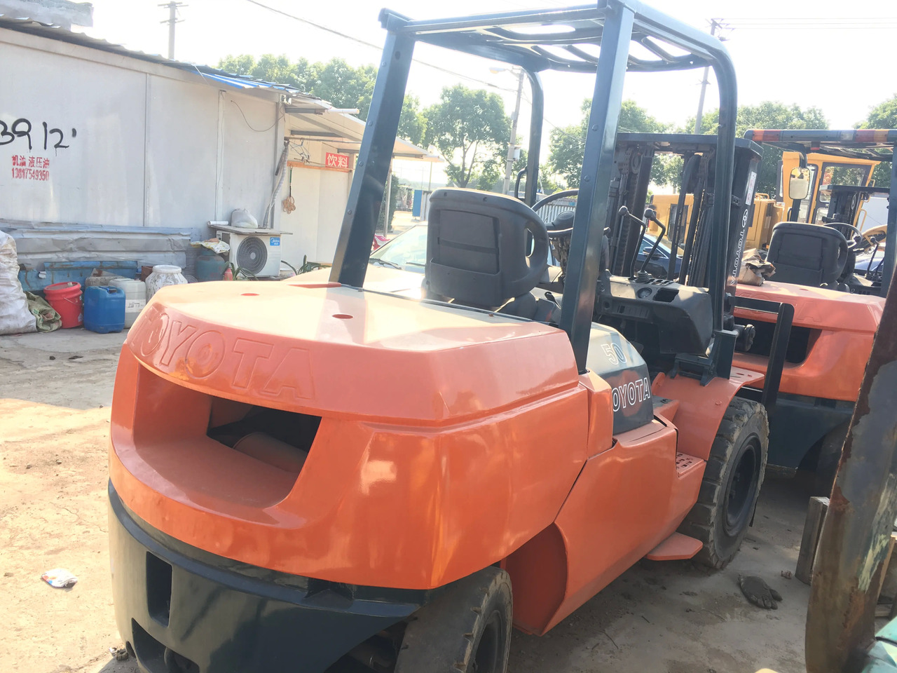Good condition second hand Toyota forklift FD50 FD30 Fd50 used forklift Toyota for sale - Forklift: picture 3