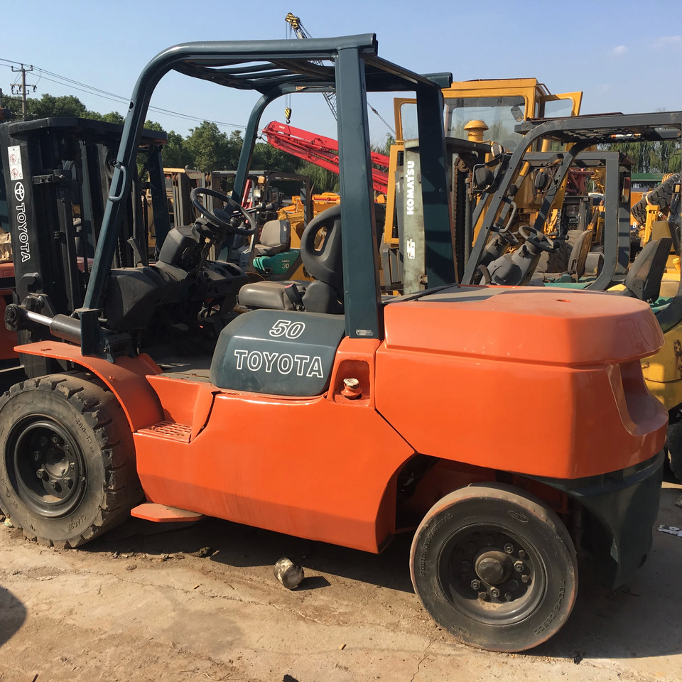 Good condition second hand Toyota forklift FD50 FD30 Fd50 used forklift Toyota for sale - Forklift: picture 1