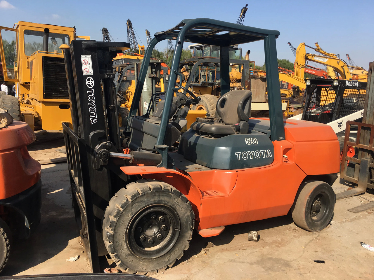 Good condition second hand Toyota forklift FD50 FD30 Fd50 used forklift Toyota for sale - Forklift: picture 5
