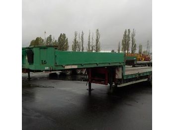 Low loader semi-trailer 2004 Hangler 3 STZL-30 Tri Axle 38 Ton Low Loader (Austrian Reg. Docs Available): picture 1