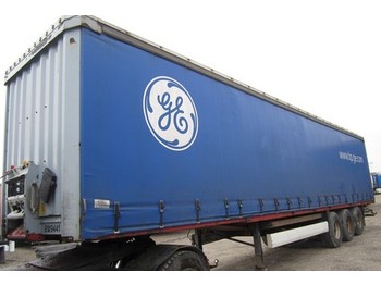 Curtainsider semi-trailer 3 Axles Curtainsider Trailer Lifting + Sliding Roof: picture 1