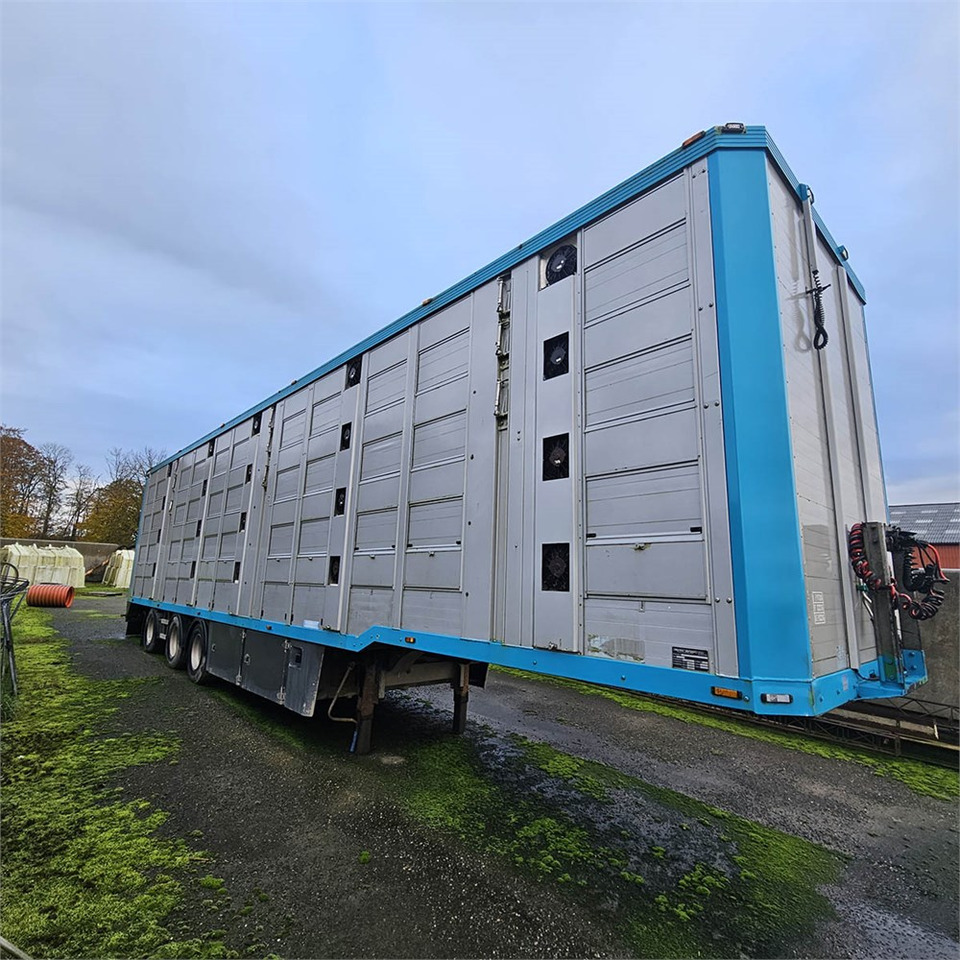ABC Menke-Janzen - 3 etager sættevogn til grise transport. - Livestock semi-trailer: picture 3