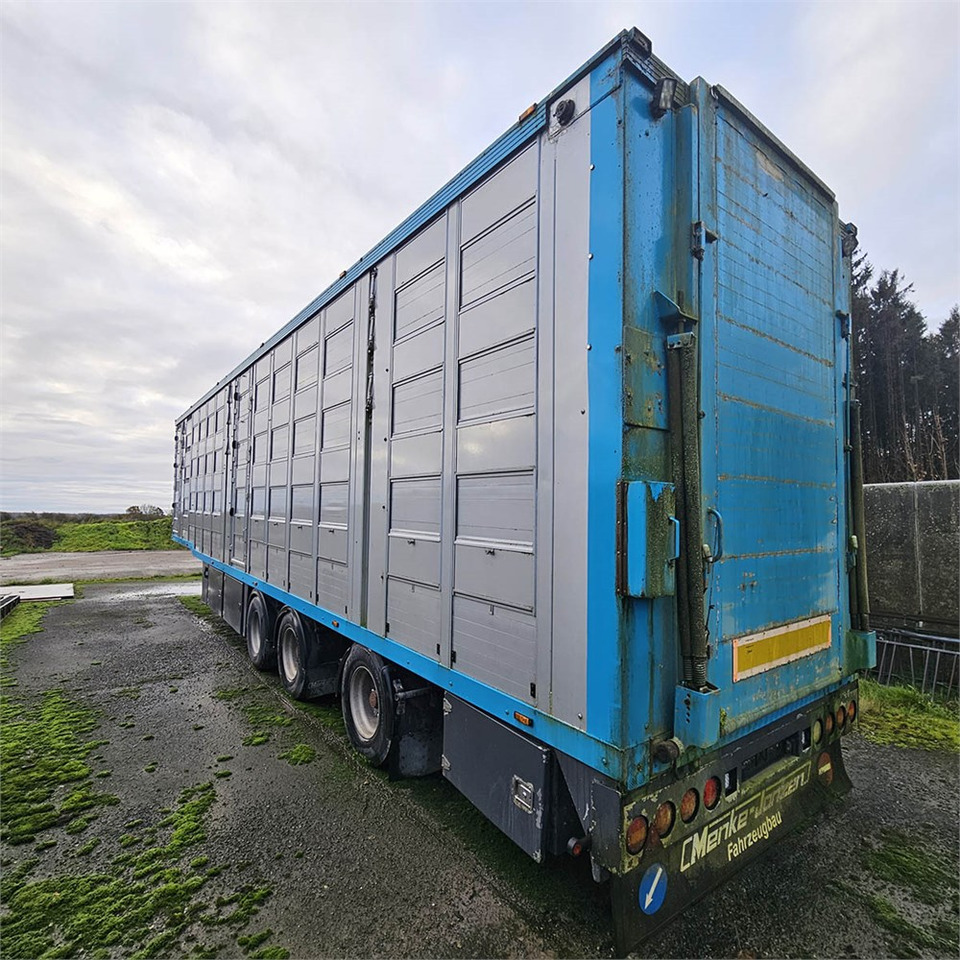 ABC Menke-Janzen - 3 etager sættevogn til grise transport. - Livestock semi-trailer: picture 4