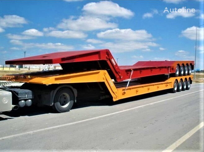 AME 120 Ton 4 Axle Front Loading Lowbed Semi-Trailer - Low loader semi-trailer: picture 1