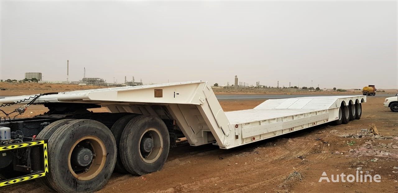 AME 120 Ton 4 Axle Front Loading Lowbed Semi-Trailer - Low loader semi-trailer: picture 2