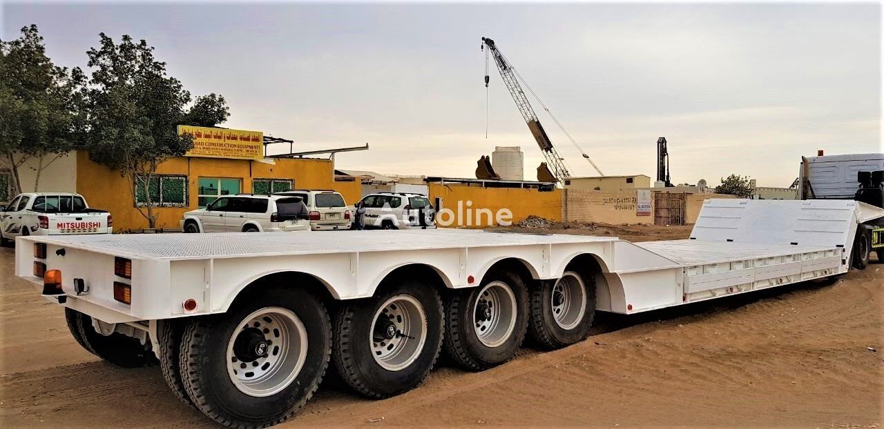 AME 120 Ton 4 Axle Front Loading Lowbed Semi-Trailer - Low loader semi-trailer: picture 3