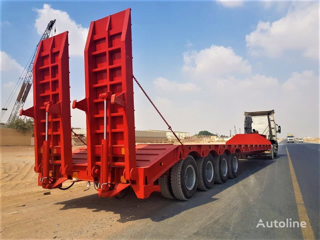 AME 80 Ton Lowbed from Manufacturer Company - Low loader semi-trailer: picture 4