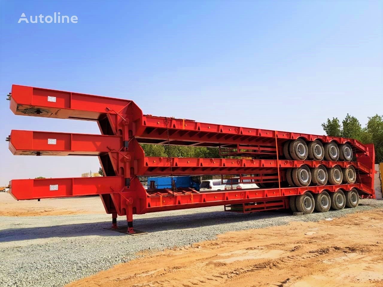 AME 80 Ton Lowbed from Manufacturer Company - Low loader semi-trailer: picture 1