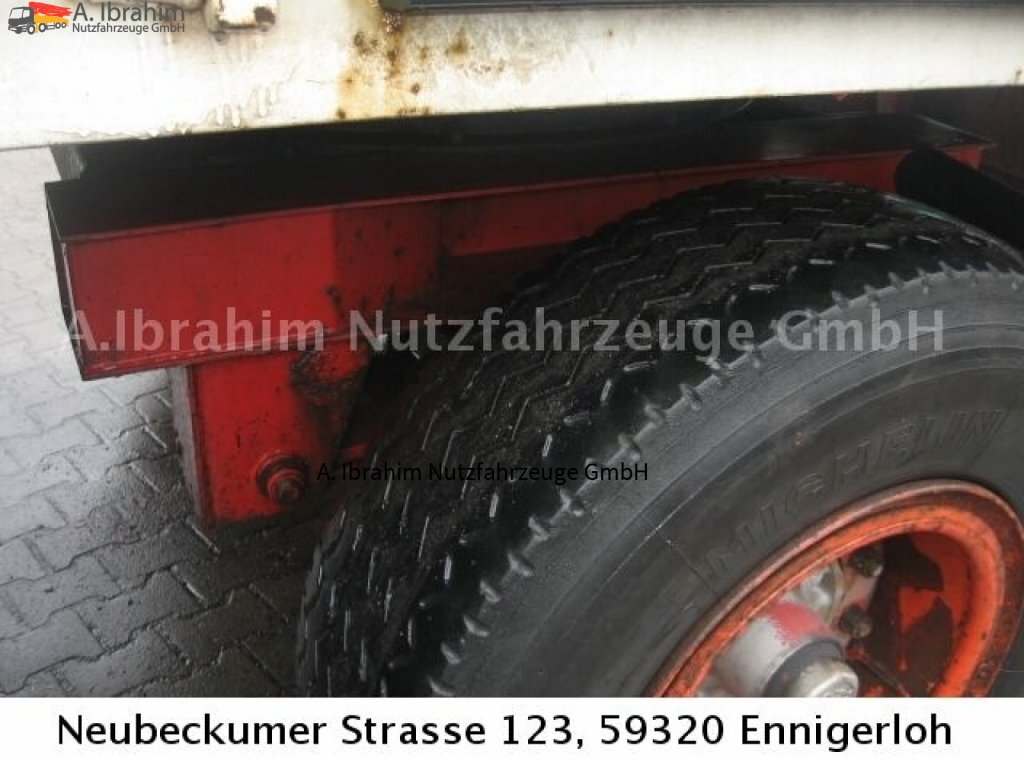 Ackermann PS24/12.5E  PS 24 12,5 E mit MKG 150 - Dropside/ Flatbed semi-trailer: picture 2