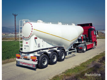 Alamen Any size brand new cement bulker, dry-bulk silo - Silo semi-trailer: picture 1