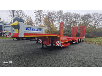 Alim extensible 3 essieux - Low loader semi-trailer: picture 1