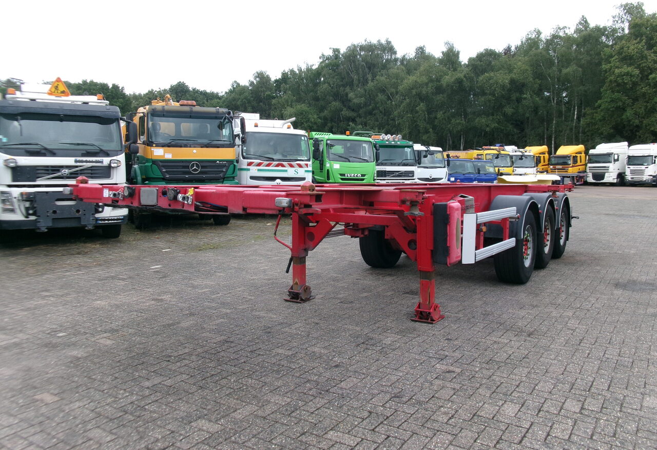 Asca 3-axle container trailer 20-30 ft - Container transporter/ Swap body semi-trailer: picture 1