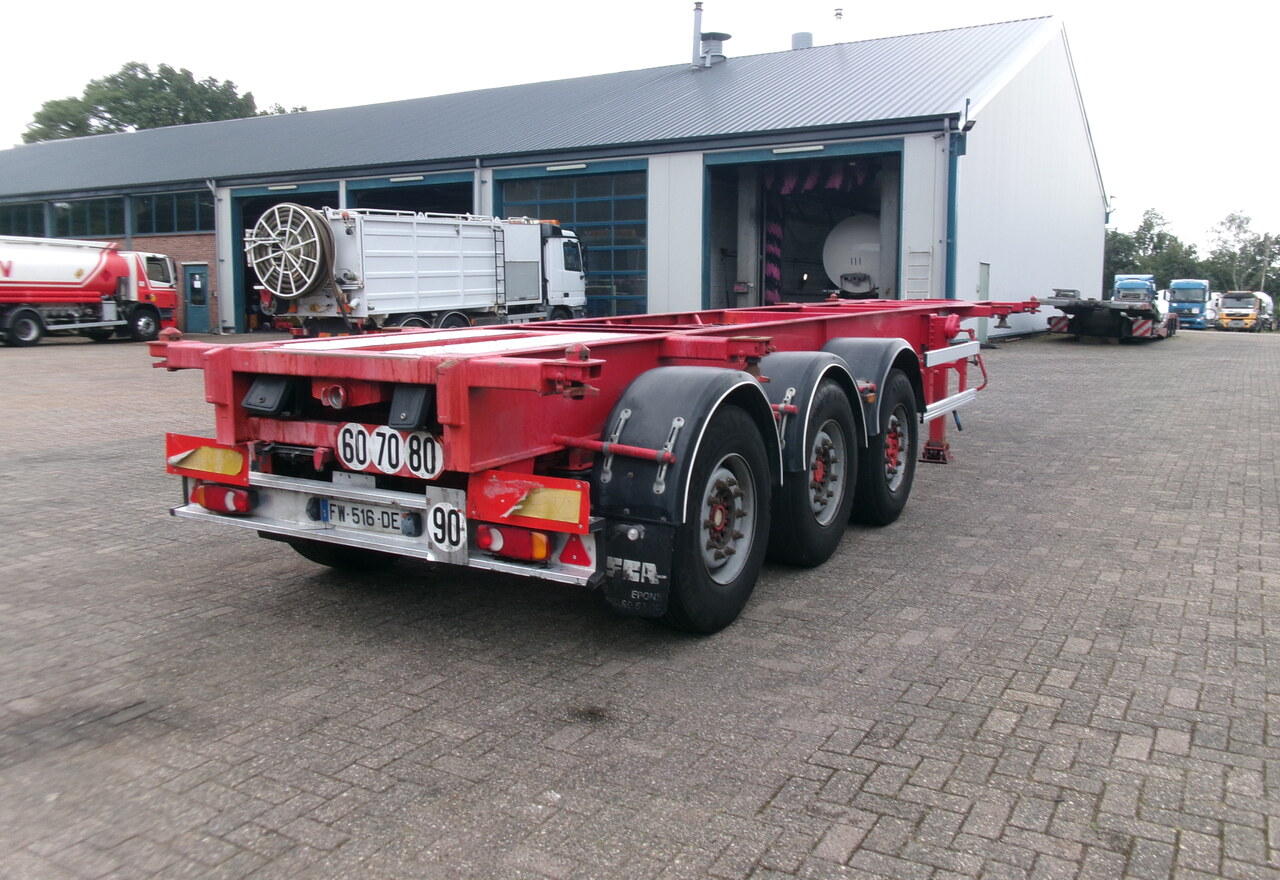 Asca 3-axle container trailer 20-30 ft - Container transporter/ Swap body semi-trailer: picture 4