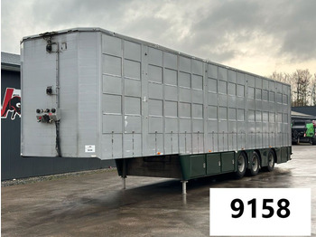 BAOS 3-Stock Viehtransport Auflieger  - Livestock semi-trailer: picture 1