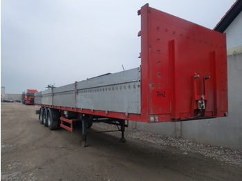 Dropside/ Flatbed semi-trailer BSS Metaco NV: picture 1