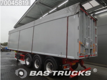 Tipper semi-trailer Benalu 62m3 Alukipper 2x Liftachse HogeDruk-Reiniger Bencere: picture 1