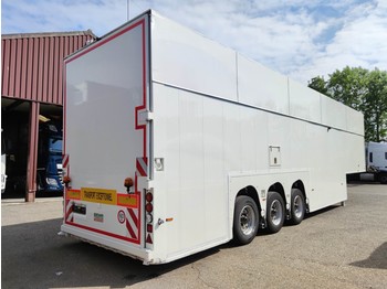 Low loader semi-trailer Berdex OL 1527 - Hefdak - 3.00m Breed - Heftruck Transport - TOP! (O654): picture 1