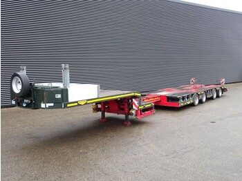 Low loader semi-trailer Broshuis 42N5-EU / 80 cm VLOER / DUBBELE WIELKUILEN / UITSCHUIFBAAR: picture 1