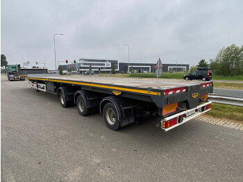Broshuis 5 AOU-68/3-15 trailer 3 x extendable Windmill Transporter - Dropside/ Flatbed semi-trailer: picture 1