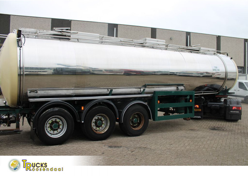Burg 34.000 LITER + 3x opening + RVS304 + isolated - Tank semi-trailer: picture 1