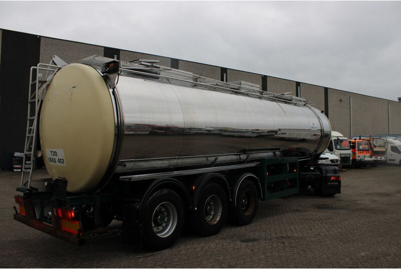 Burg 34.000 LITER + 3x opening + RVS304 + isolated - Tank semi-trailer: picture 2