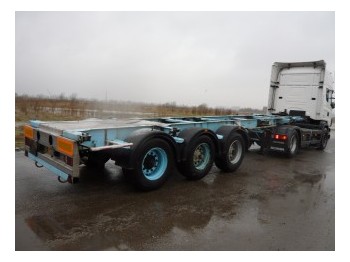 Container transporter/ Swap body semi-trailer Burg Container trailer 3axle 20/30ft: picture 1