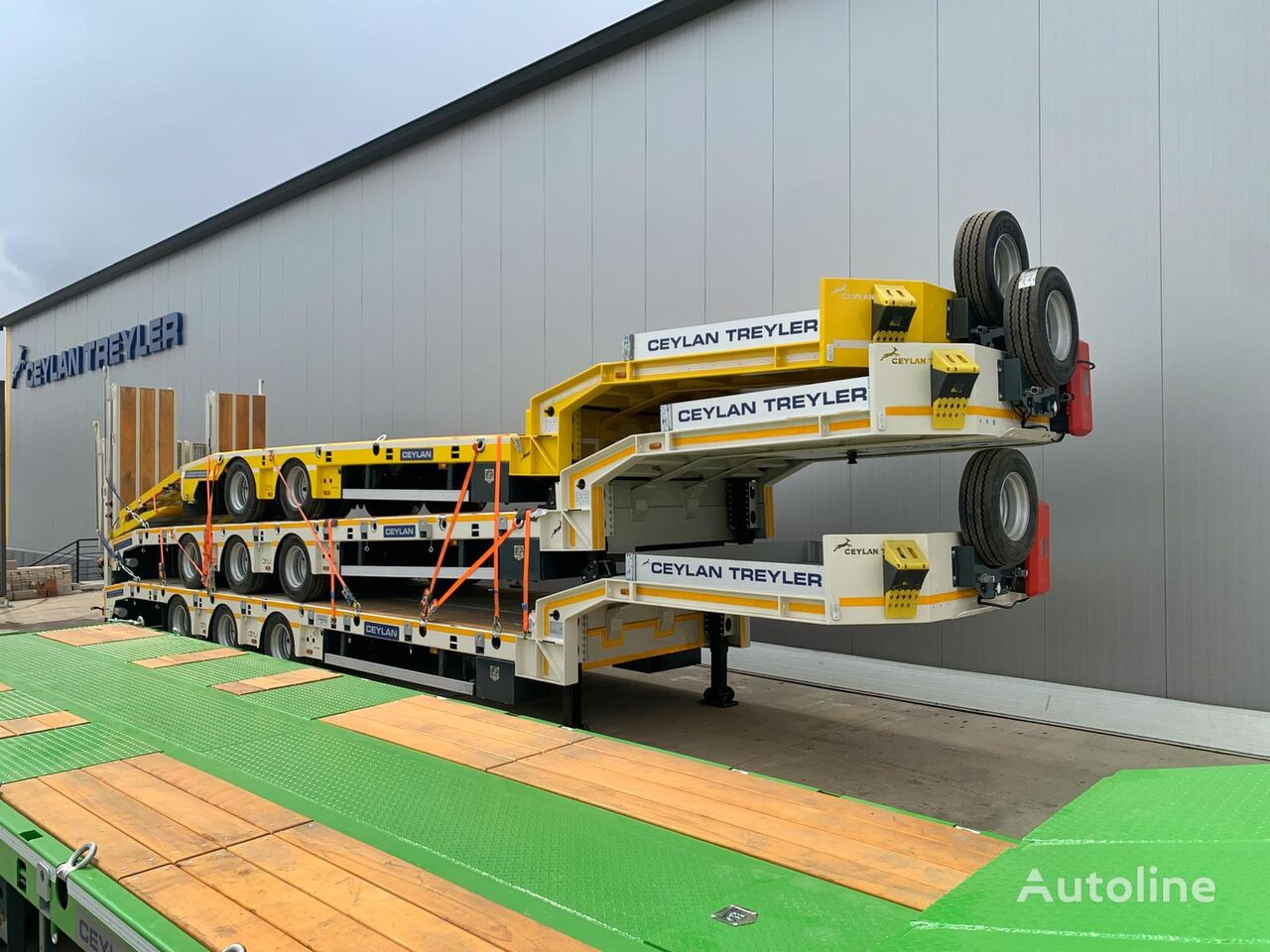 CEYLAN 2 AXLES STANDART & EXTENDABLE LOWBED - Low loader semi-trailer: picture 5