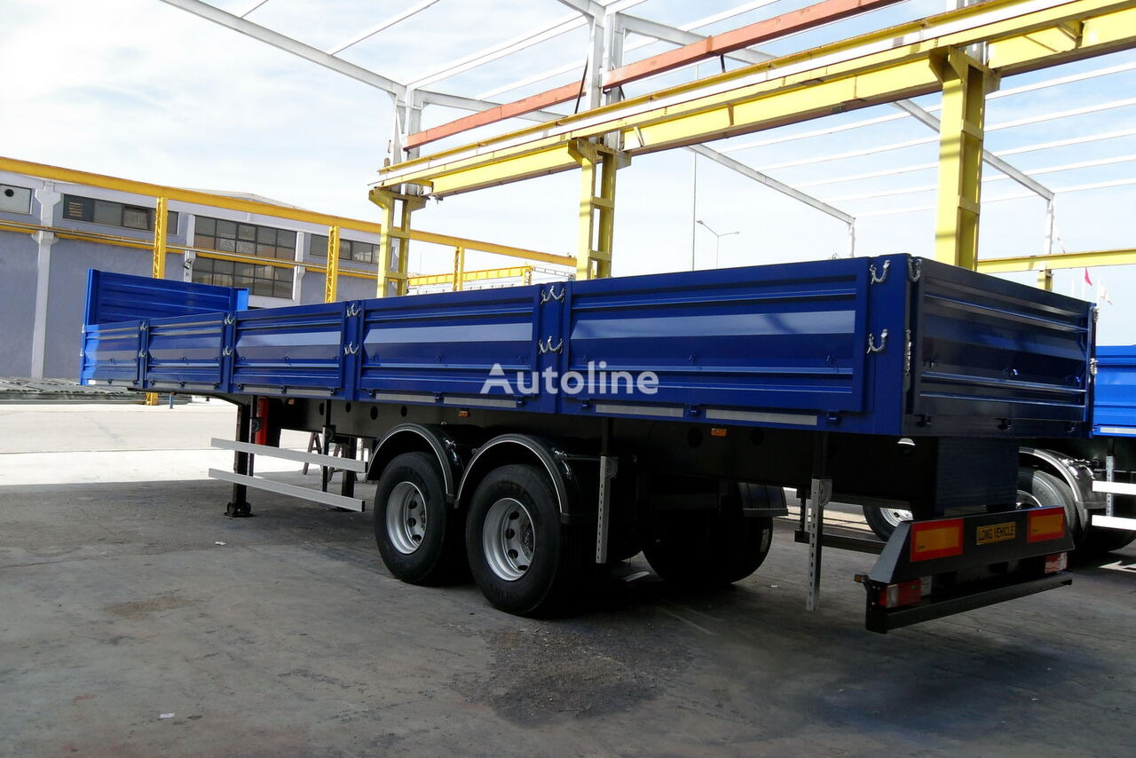 CEYLAN 3 AXLES FLATBED&PLATFORM WITH SIDE COVER - Dropside/ Flatbed semi-trailer: picture 2