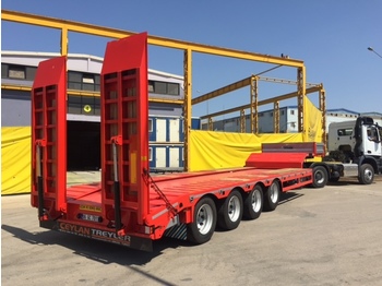 Low loader semi-trailer for transportation of heavy machinery CEYLAN 4 AXLES LOWBED 2020: picture 1