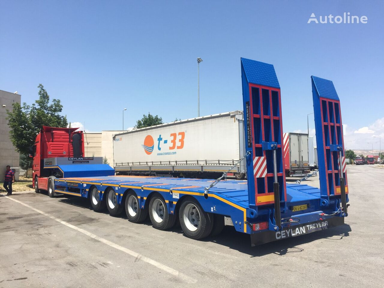 CEYLAN 5 AXLES STANDART & EXTENDABLE LOWBED - Low loader semi-trailer: picture 2