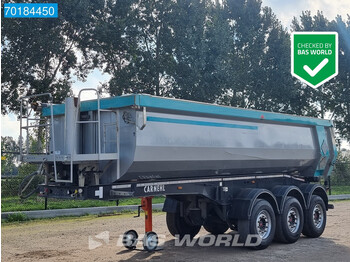 Tipper semi-trailer Carnehl CHKS/HH 24m3 Stahl-Mulde Liftachse: picture 1