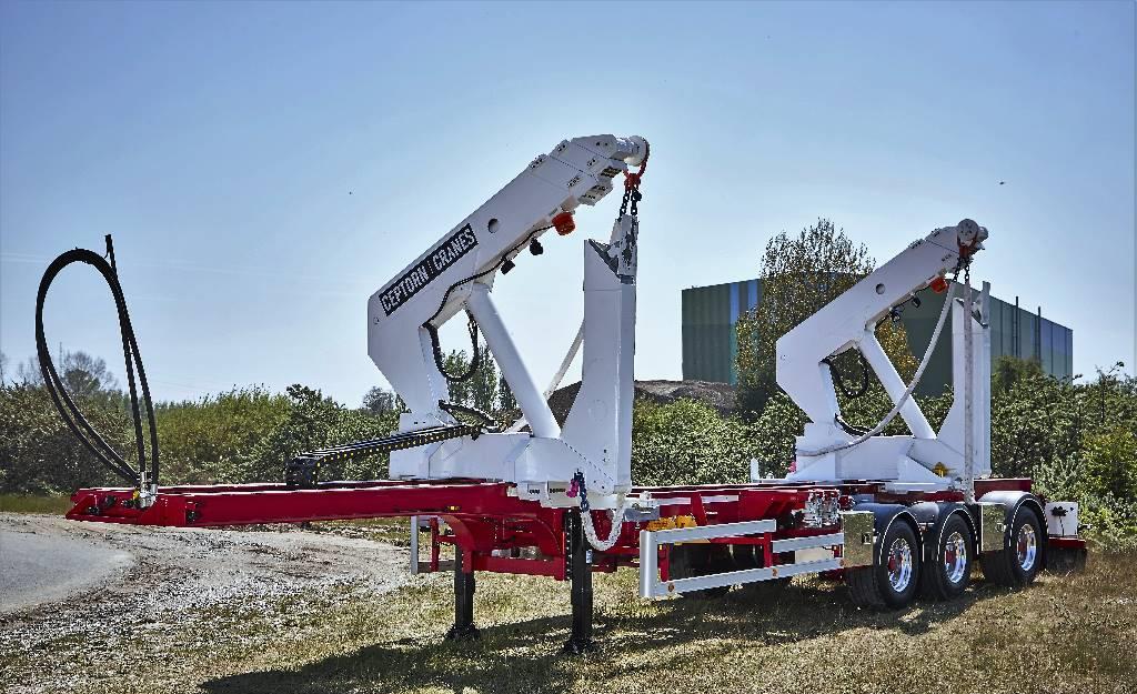 Ceptorn Cranes Ceptorn Sideloader SL4020-  - Container transporter/ Swap body semi-trailer: picture 1