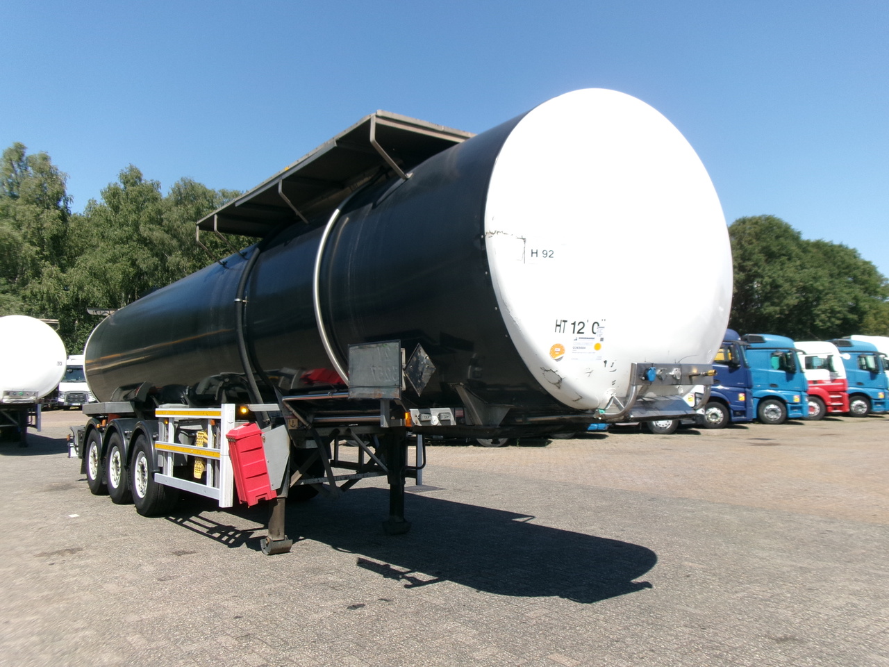 Clayton Bitumen tank inox 33 m3 / 1 comp + ADR - Tank semi-trailer: picture 2
