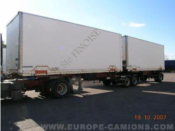 Asca Bi-train - Closed box semi-trailer